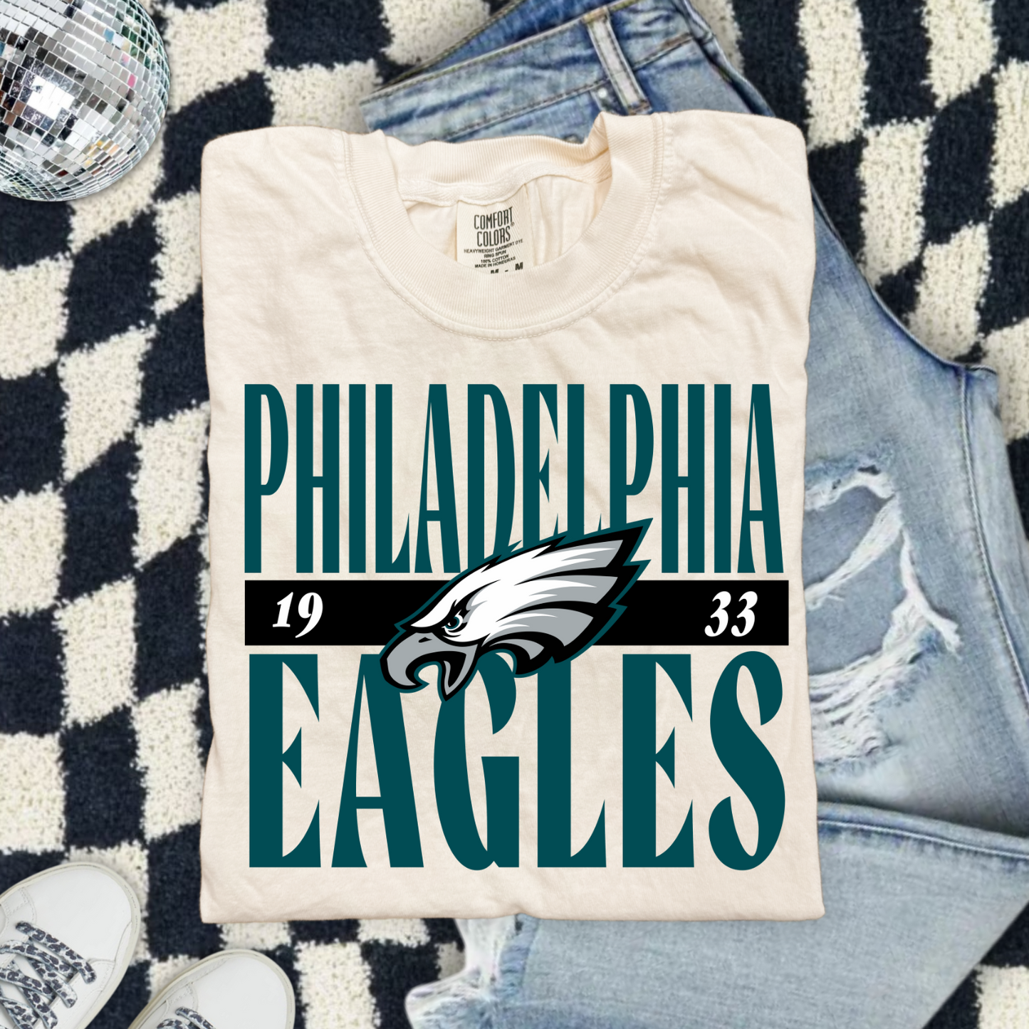 Philadelphia Eagles Score DTF Transfer