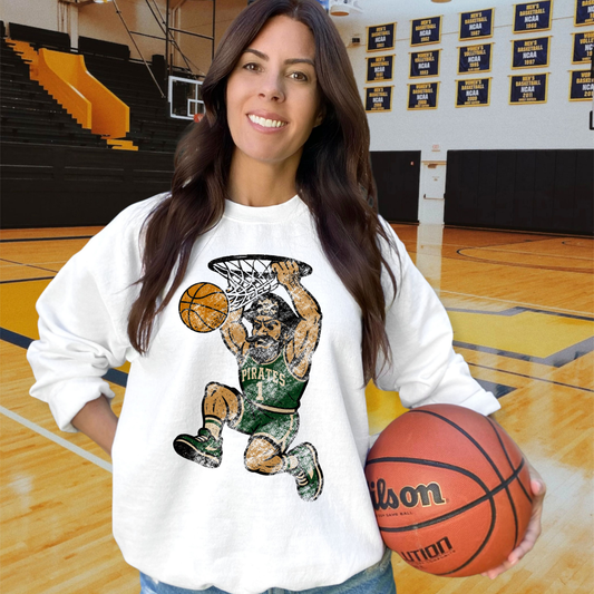 Pirates Green DTF Transfer