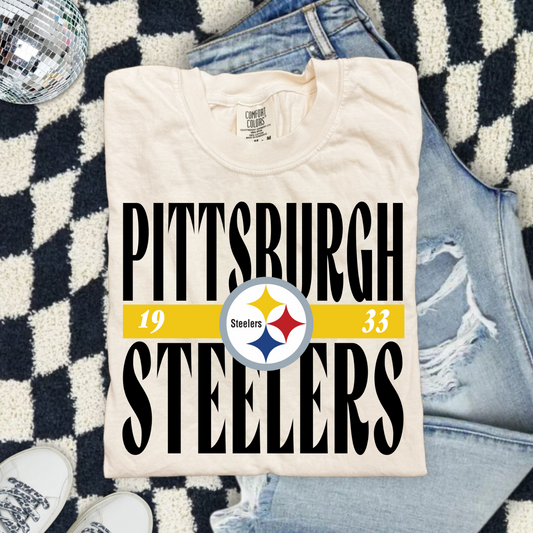 Pittsburgh Steelers Score DTF Transfer