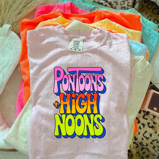 Pontoons High Noons DTF Transfer