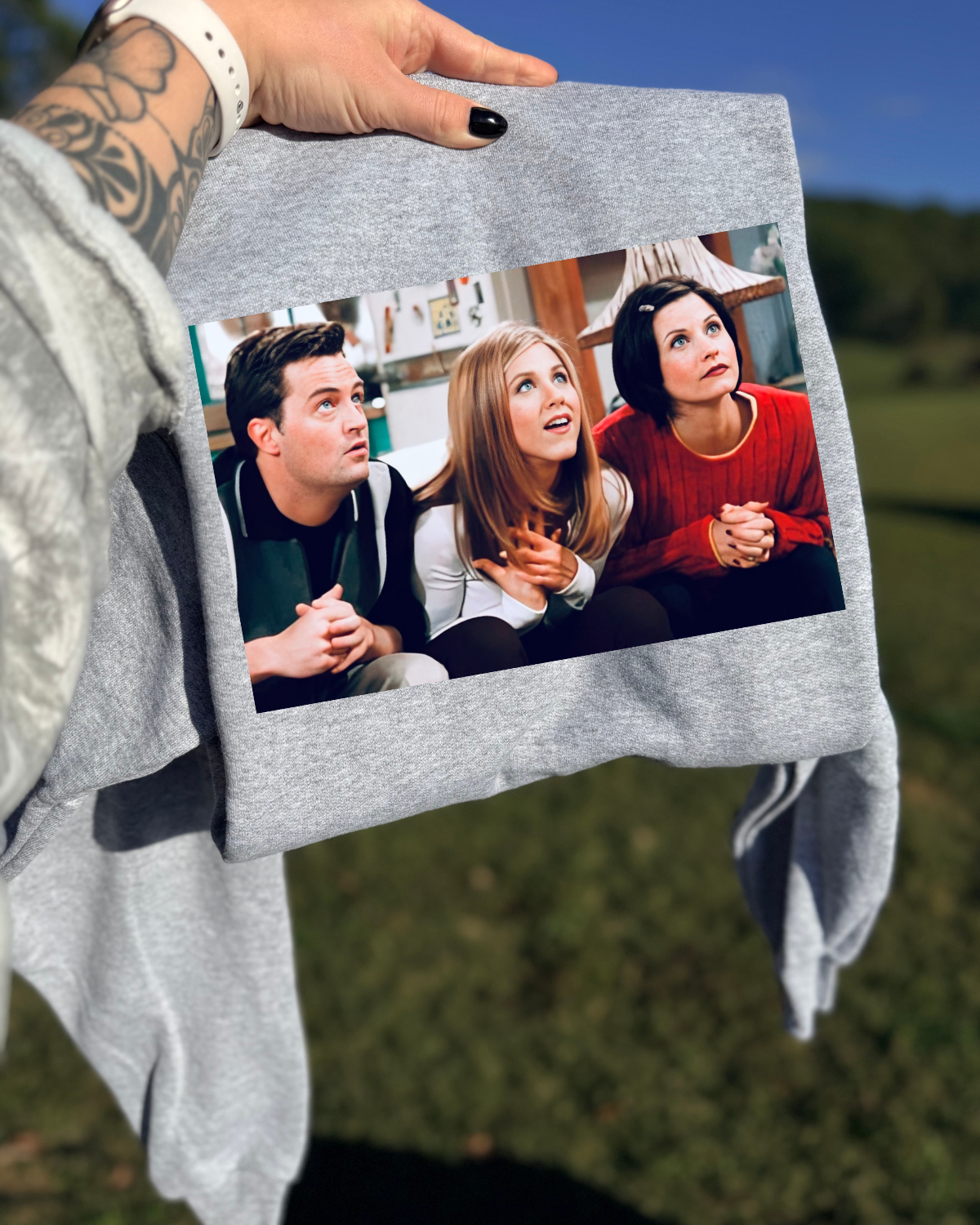 Portrait Chandler, Rachel, Monica DTF Transfer