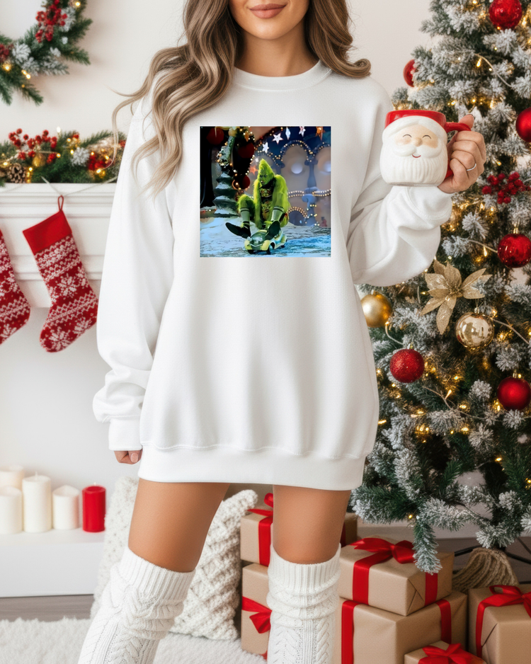 Portrait Christmas Character G DTF Transfer