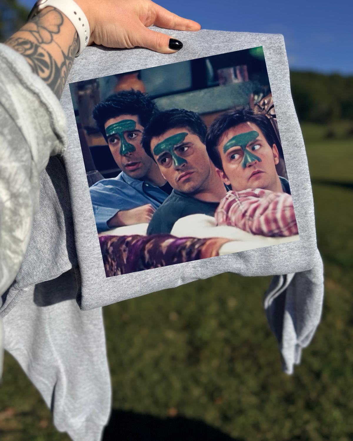 Portrait Ross Joey Chandler DTF Transfer