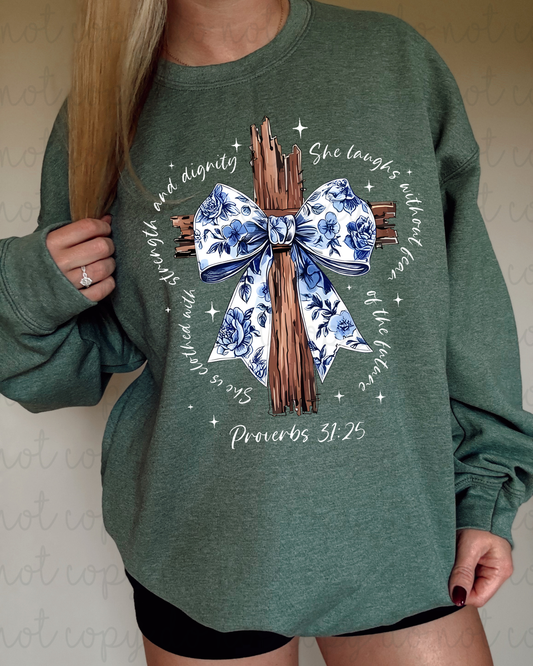 Proverbs 31:25 DTF Transfer