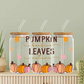 Pumpkin Leaves Bonfires Autumn UV DTF 16oz. Libby Glass DTF Wrap