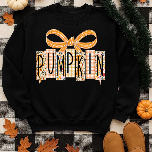 Fall Pumpkin Patchwork DTF Transfer