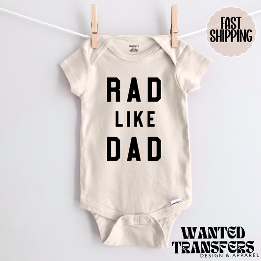 Rad Like Dad DTF Transfer
