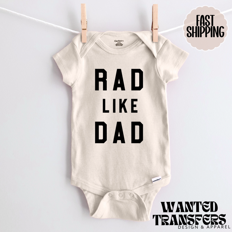 Rad Like Dad DTF Transfer