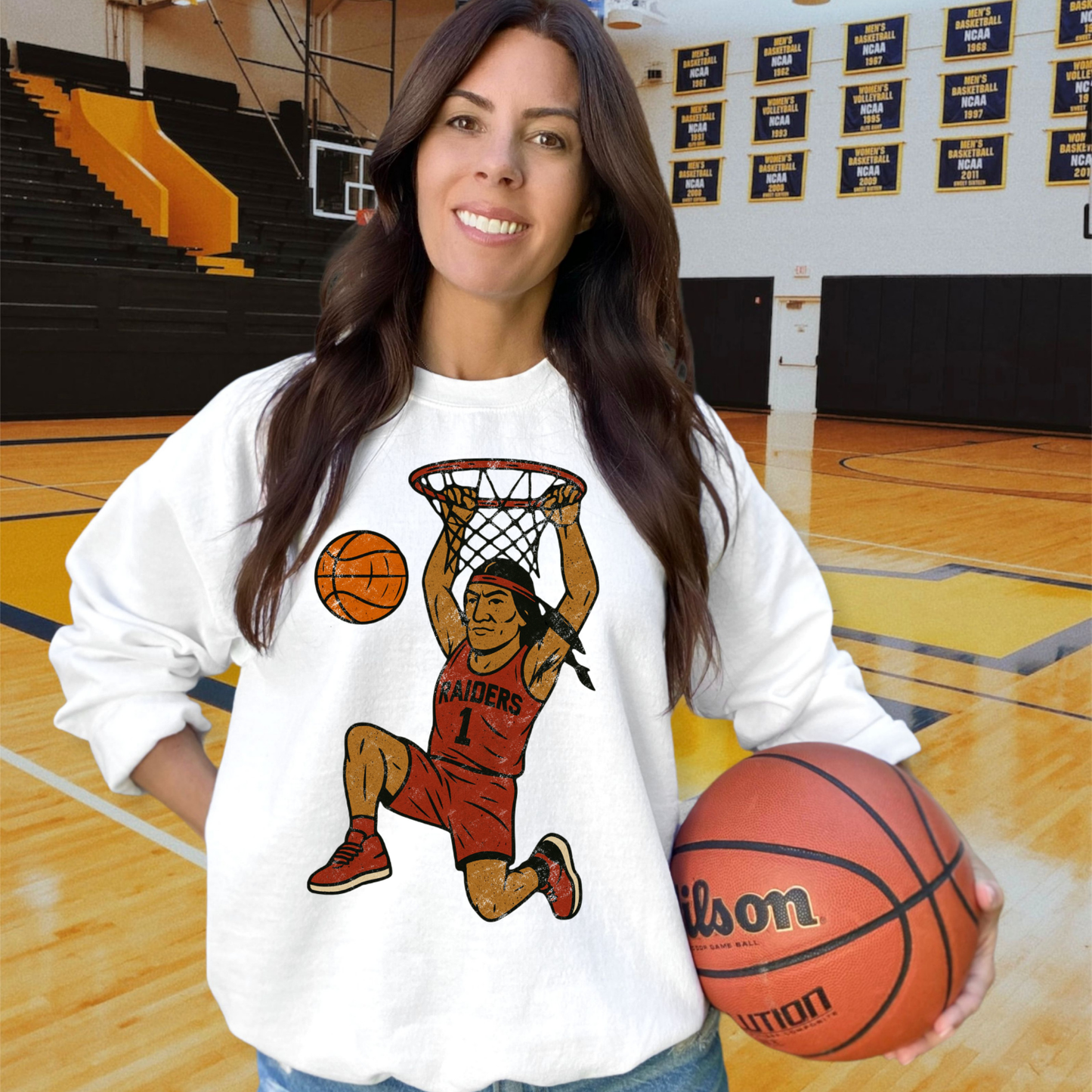 Raiders Red DTF Transfer