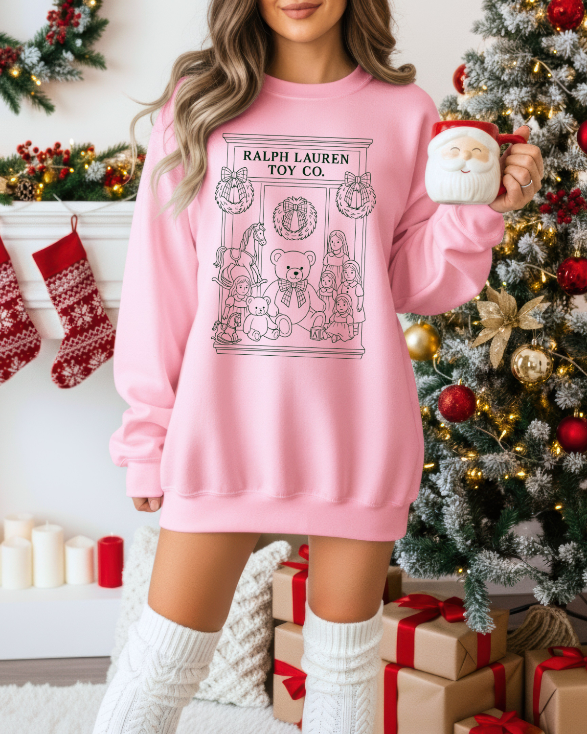 Ralph Lauren Toy Co (Black) DTF Transfer