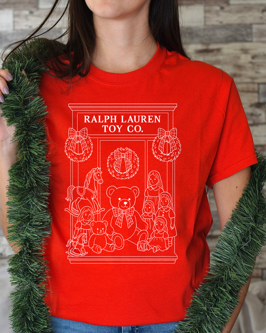 Ralph Lauren Toy Co (White) DTF Transfer