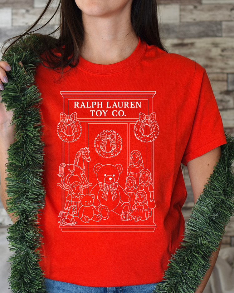 Ralph Lauren Toy Co (White) DTF Transfer