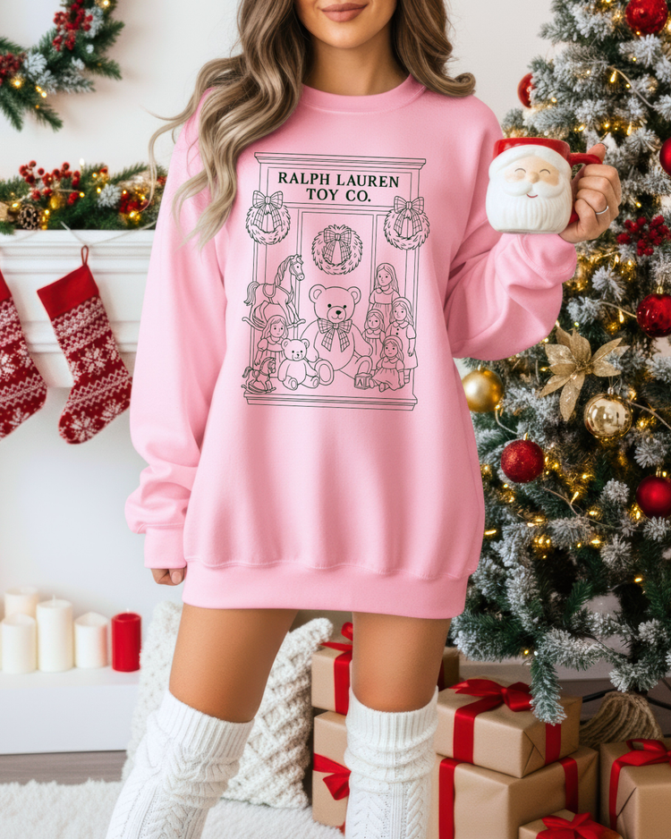 Ralph Lauren Toy Co (Black) DTF Transfer