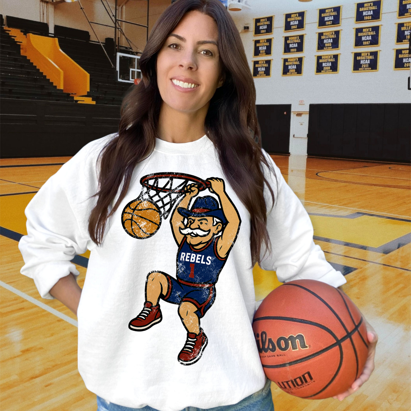 Rebels Blue Red DTF Transfer