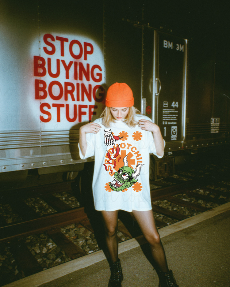 Red Hot Chili Peppers DTF Transfer