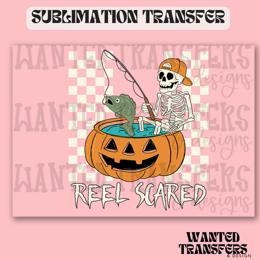 Reel Scared Exclusive Sublimation Transfer