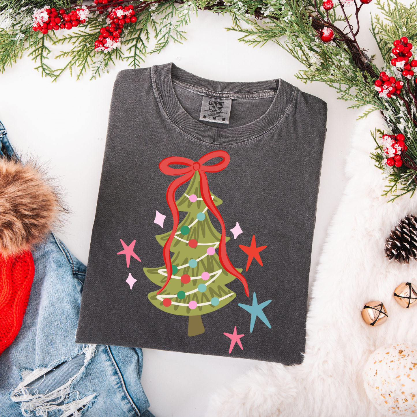 Retro Tree DTF Transfer