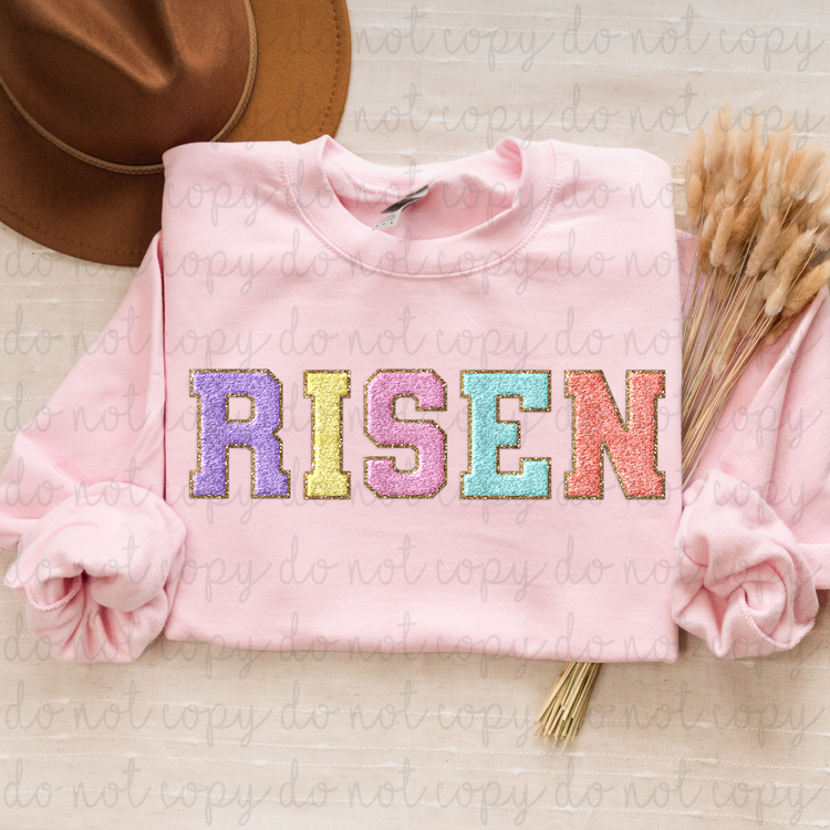 Pastel Risen DTF Transfer