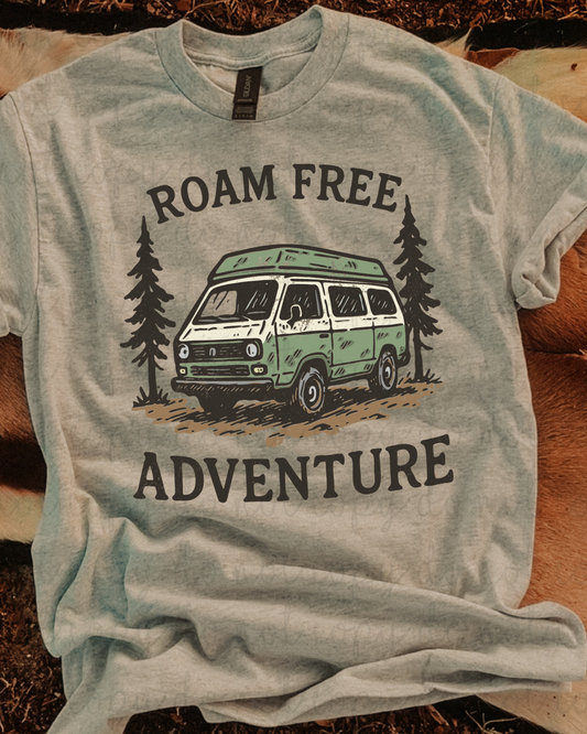 Roam Free Adventure DTF Transfer