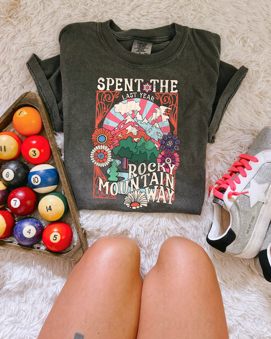 Rocky Mountain Way DTF Transfer