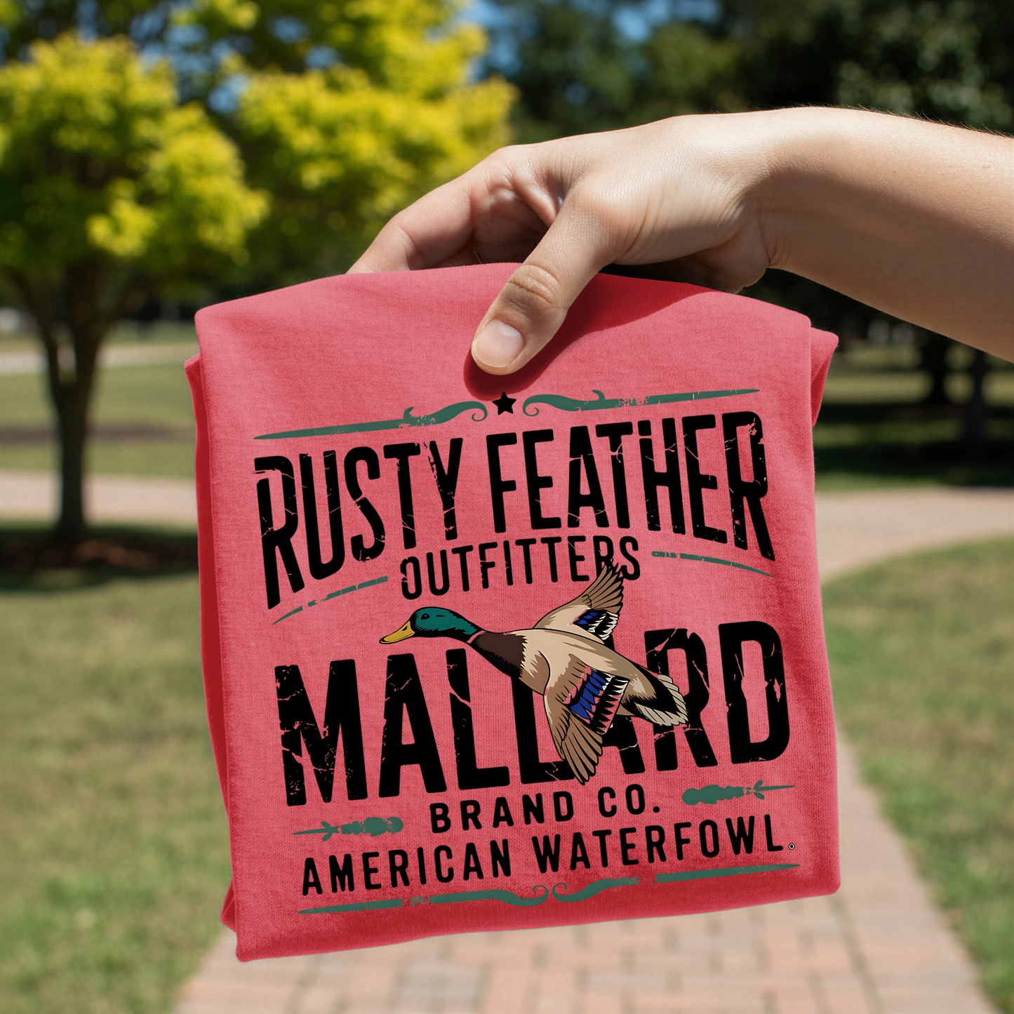 Rusty Feather Outfitters DTF Transfer