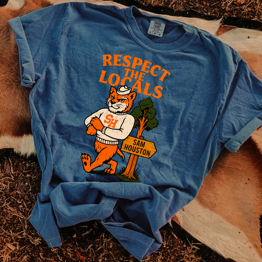 Respect the Locals Sam Houston DTF Transfer