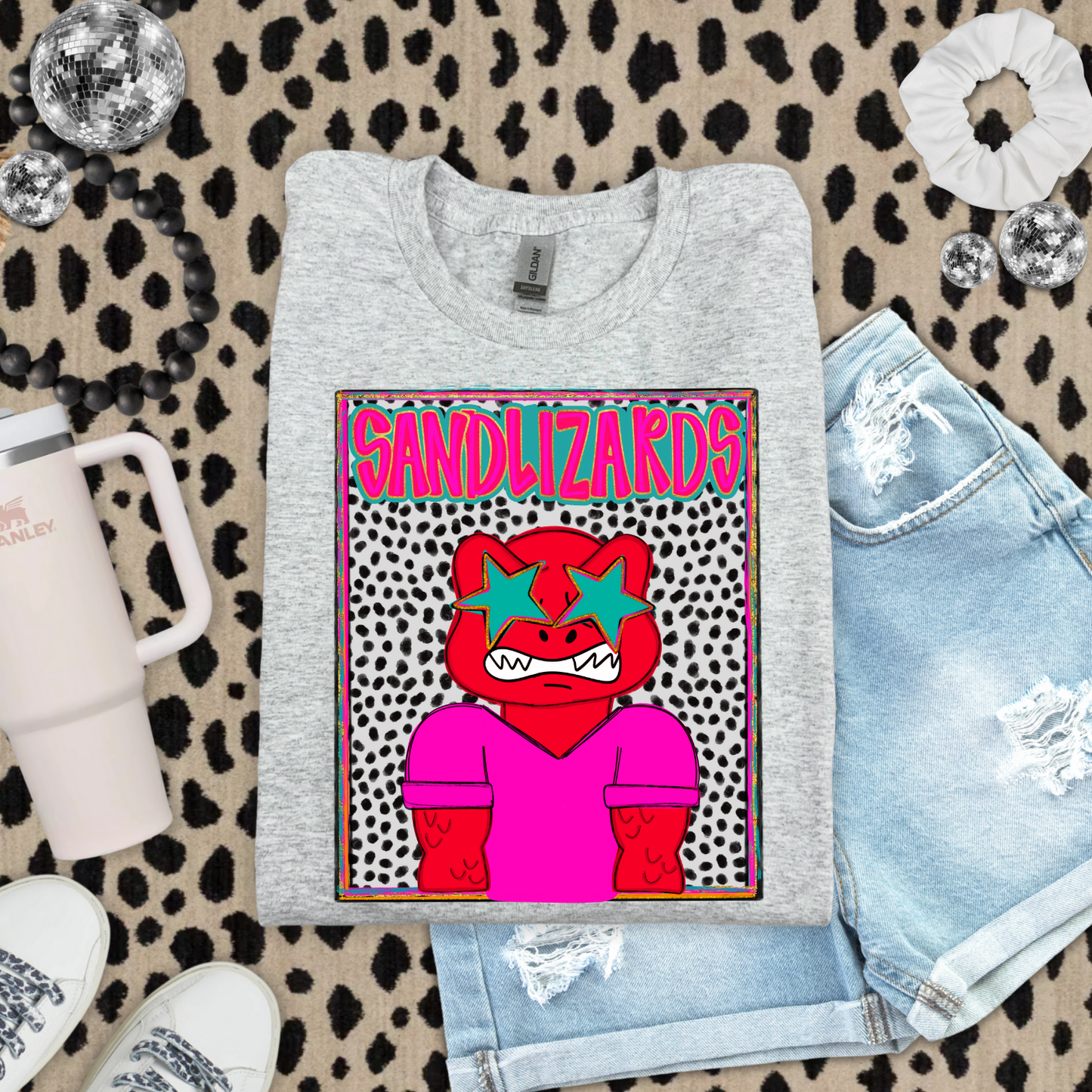 Preppy Sandlizards DTF Transfer