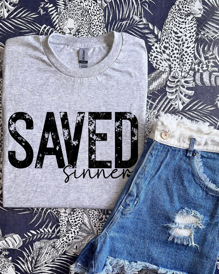 Saved Sinner DTF Transfer