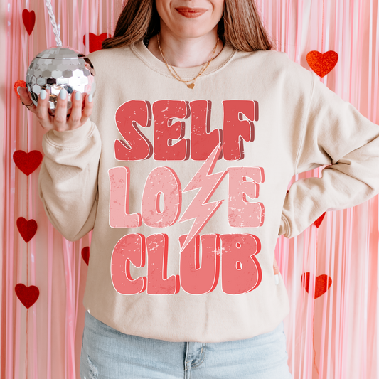 Self Love Club DTF Transfer