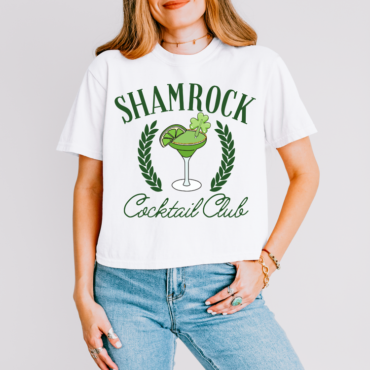 Shamrock Cocktail Club DTF Transfer