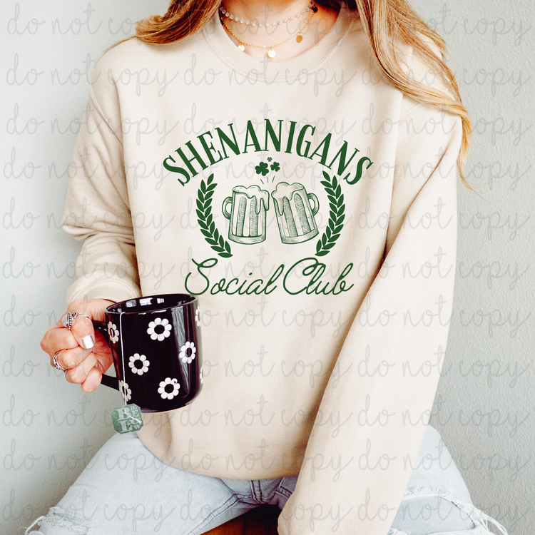 Shenanigans Social Club DTF Transfer