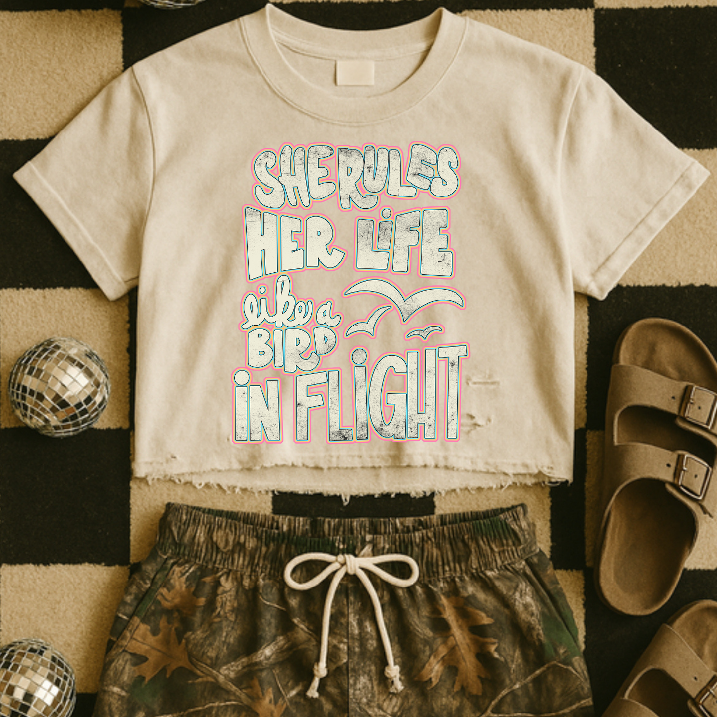 She Rules Her Life DTF Transfer