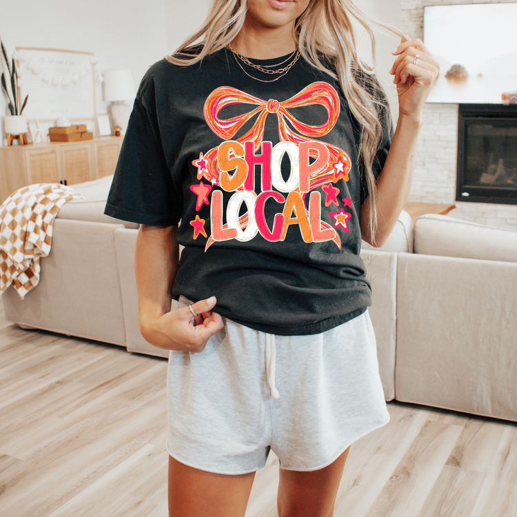 Coquette Shop Local DTF Transfer