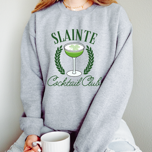 Slainte Cocktail Club DTF Transfer