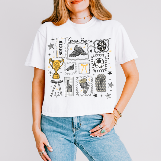 Soccer Coquette DTF Transfer