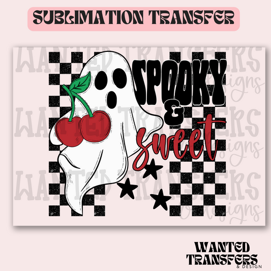 Spooky & Sweet Exclusive Sublimation Transfer