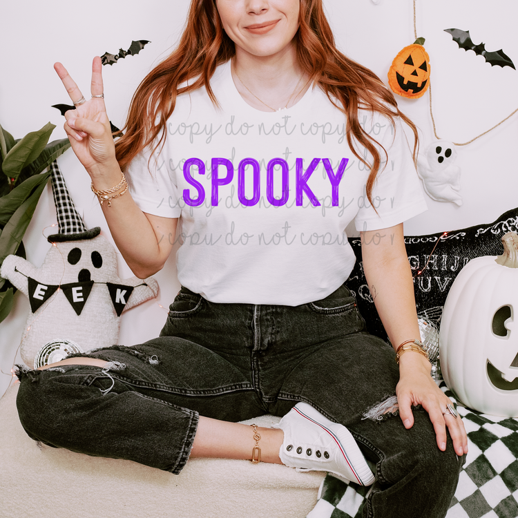 Purple Spooky PNG Digital Download