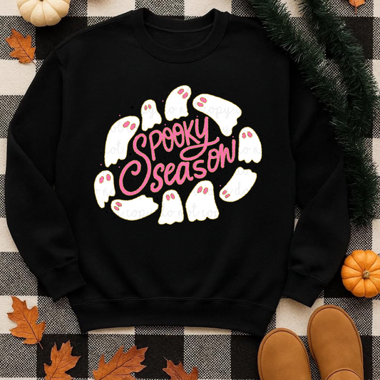 Spooky Season Ghosts DTF Transfer