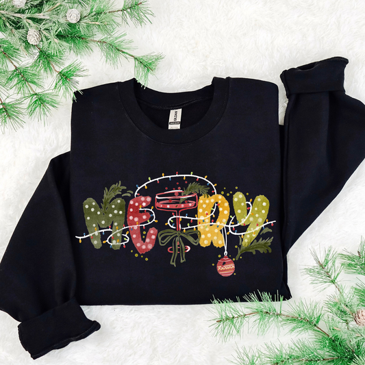 Spotted Merry DTF Transfer