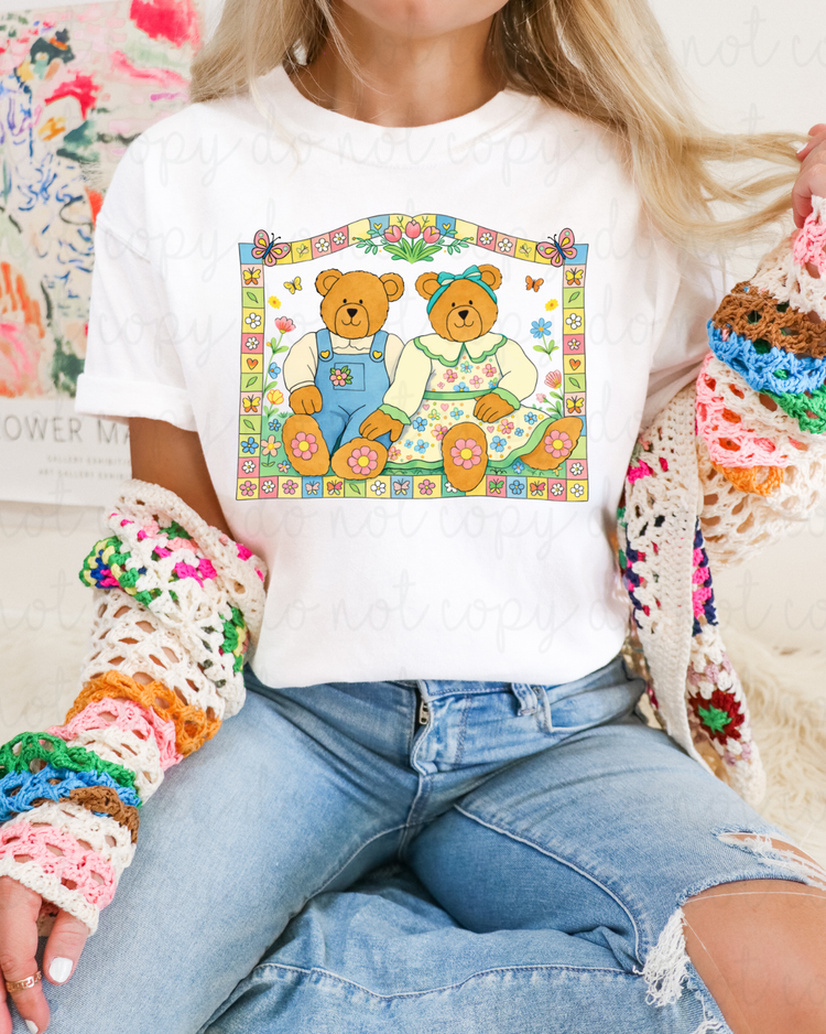 Spring Bears DTF Transfer