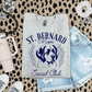 St. Bernard Mom Social Club DTF Transfer