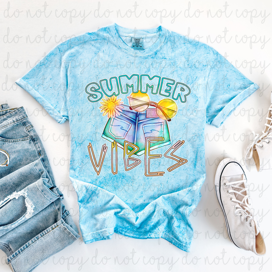 Summer Vibes DTF Transfer