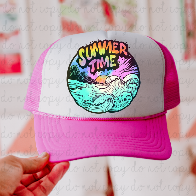 Summer Time DTF Transfer