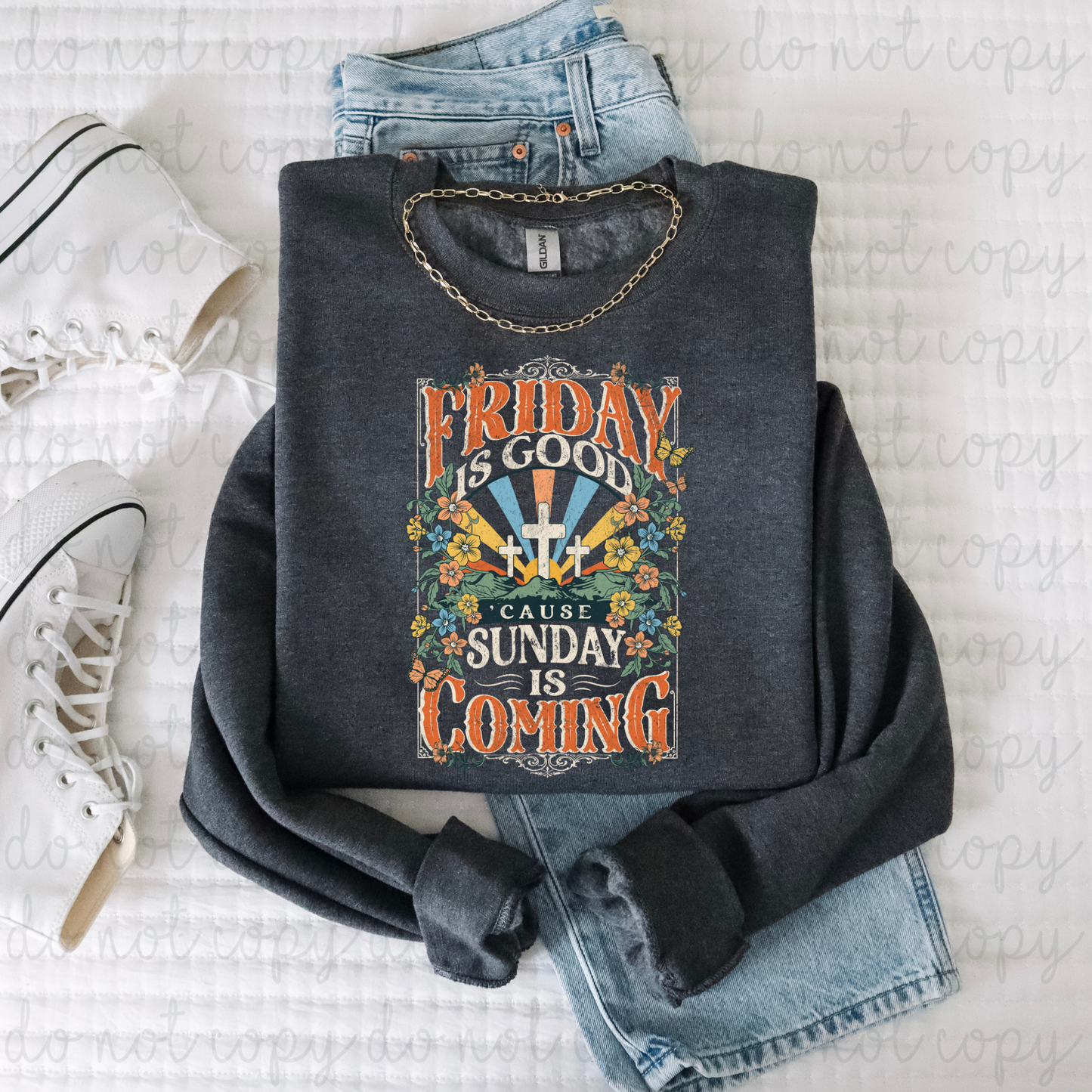 Sunday Is Coming DTF Transfer