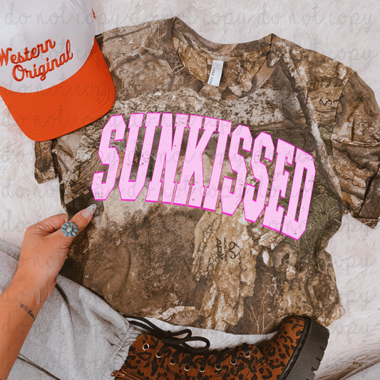 Sunkissed (Pink) DTF Transfer