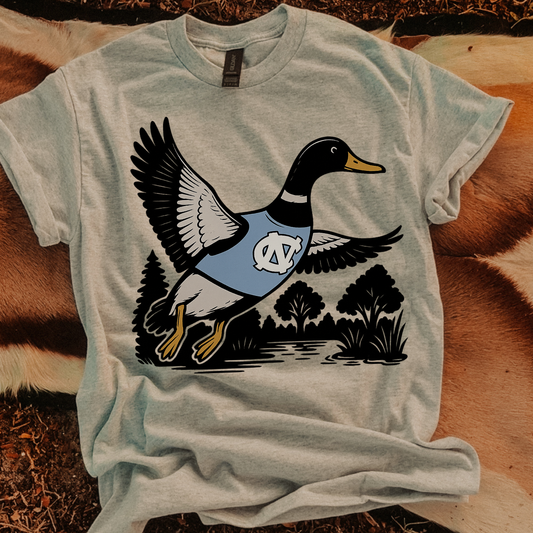 Mallard Game Day Tar Heels DTF Transfer