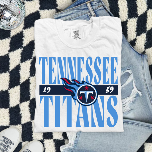 Tennessee Titans Score DTF Transfer