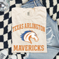 Texas Arlington Mavericks DTF Transfer