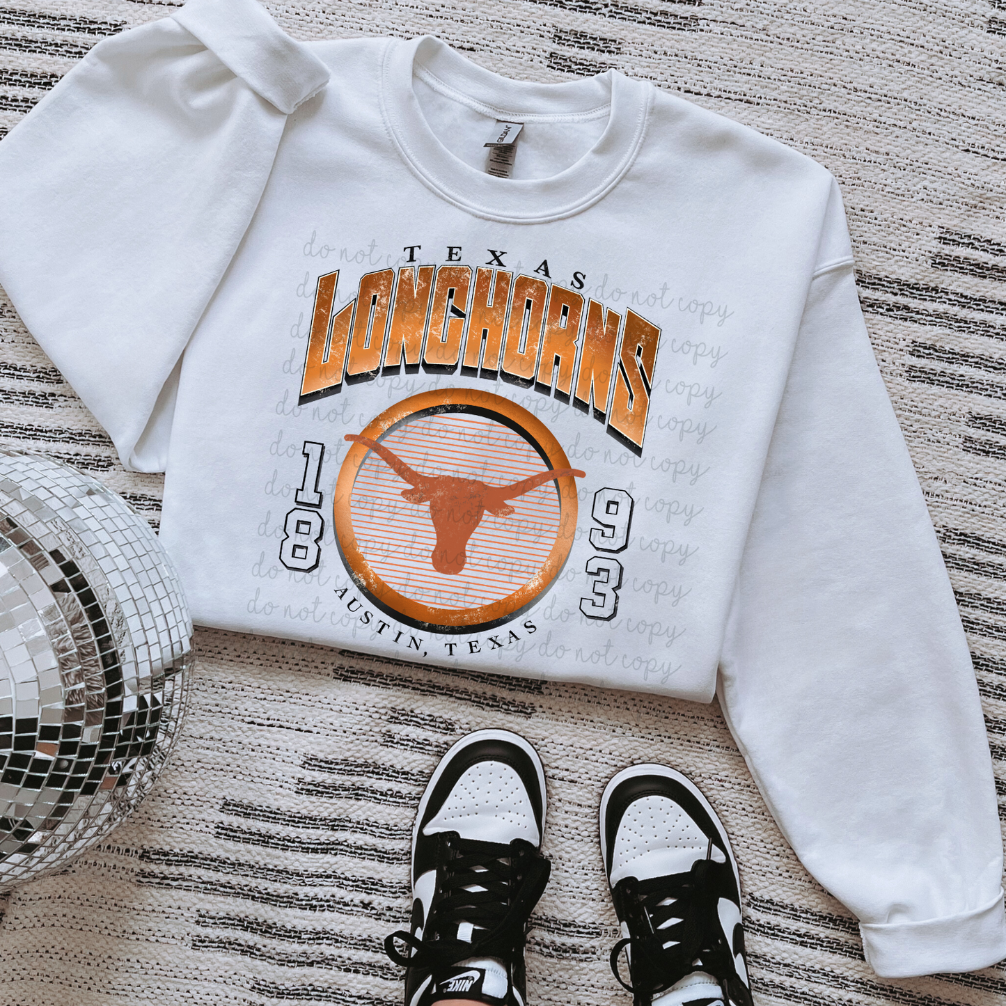 Texas Longhorns DTF Transfer