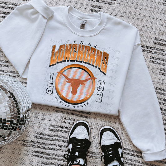 Texas Longhorns DTF Transfer